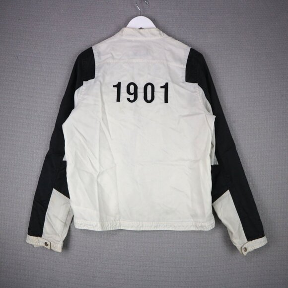 Indian Motorcycle Embroidered Thin Moto Jacket Mens Medium (as is) - Picture 2 of 8